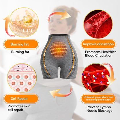 【Official Brand Store】🔥𝐏𝐄𝐀𝐑𝐋𝐌𝐎𝐎𝐍® Ion Shaping Shorts, Breathable Comfort Fabric With Tourmaline. Restore Your Perfect Figure And Address Health Issues🔥