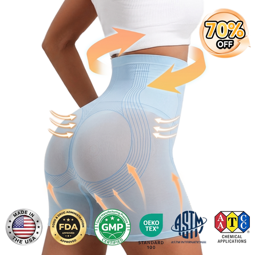 【Official PEARLMOON® Store】💖 PEARLMOON® Cooling Ion Shaping Shorts — Breathable Tourmaline-Infused Fabric for Waist Support, Smoother Curves & All-Day Comfort