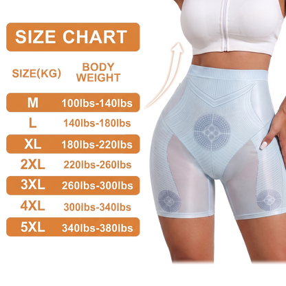 【Official PEARLMOON® Store】💖 PEARLMOON® Cooling Ion Shaping Shorts — Breathable Tourmaline-Infused Fabric for Waist Support, Smoother Curves & All-Day Comfort