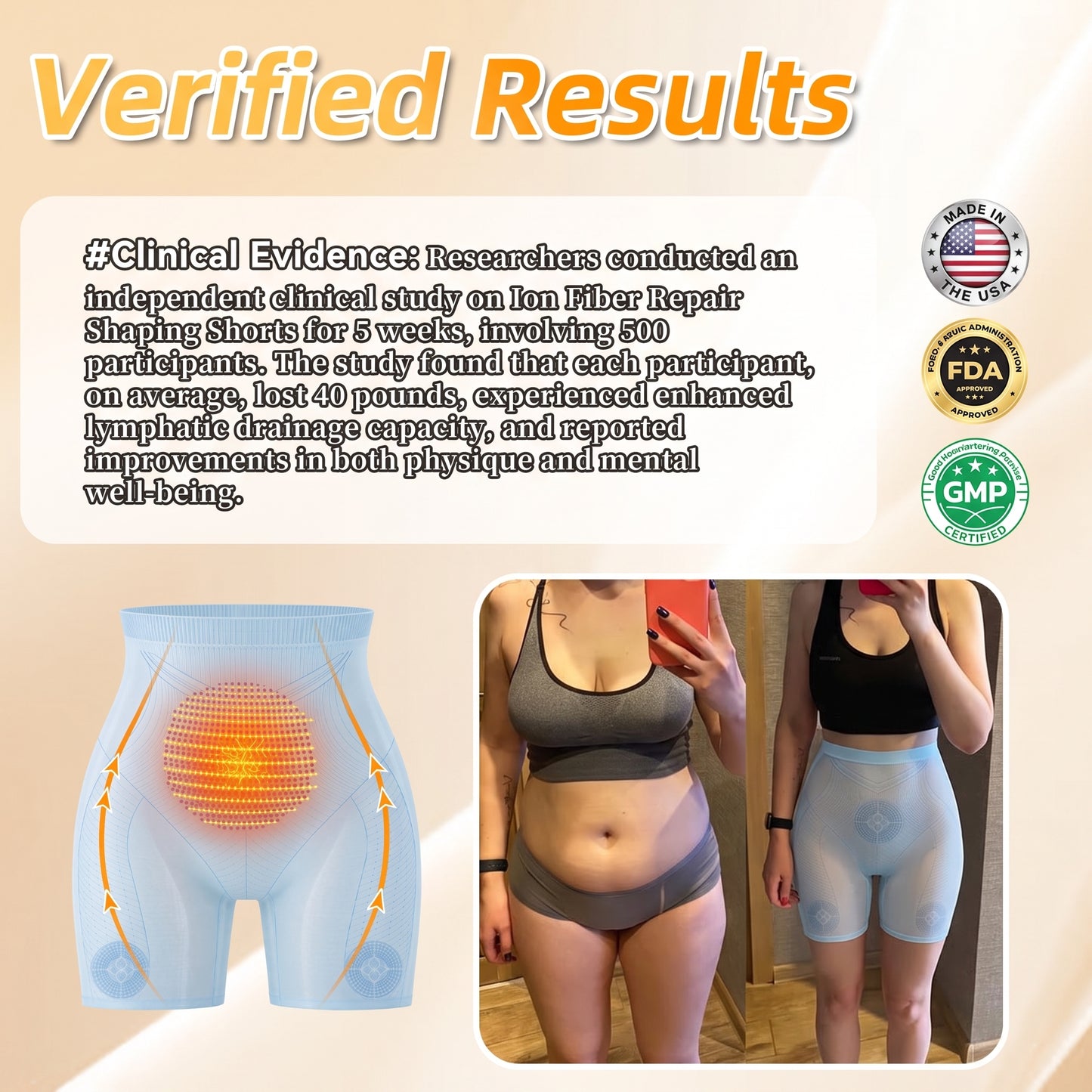 【Official PEARLMOON® Store】💖 PEARLMOON® Cooling Ion Shaping Shorts — Breathable Tourmaline-Infused Fabric for Waist Support, Smoother Curves & All-Day Comfort