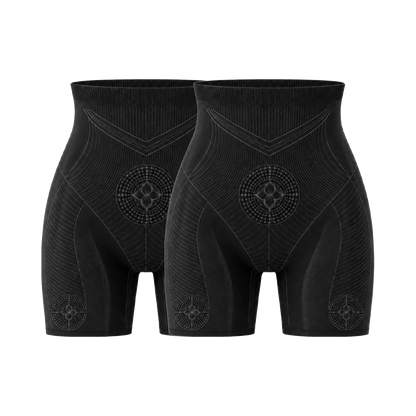 【Official PEARLMOON® Store】💖 PEARLMOON® Cooling Ion Shaping Shorts — Breathable Tourmaline-Infused Fabric for Waist Support, Smoother Curves & All-Day Comfort