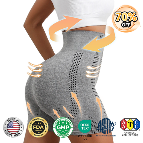 【Official Brand Store】🔥𝐏𝐄𝐀𝐑𝐋𝐌𝐎𝐎𝐍® Ion Shaping Shorts, Breathable Comfort Fabric With Tourmaline. Restore Your Perfect Figure And Address Health Issues🔥