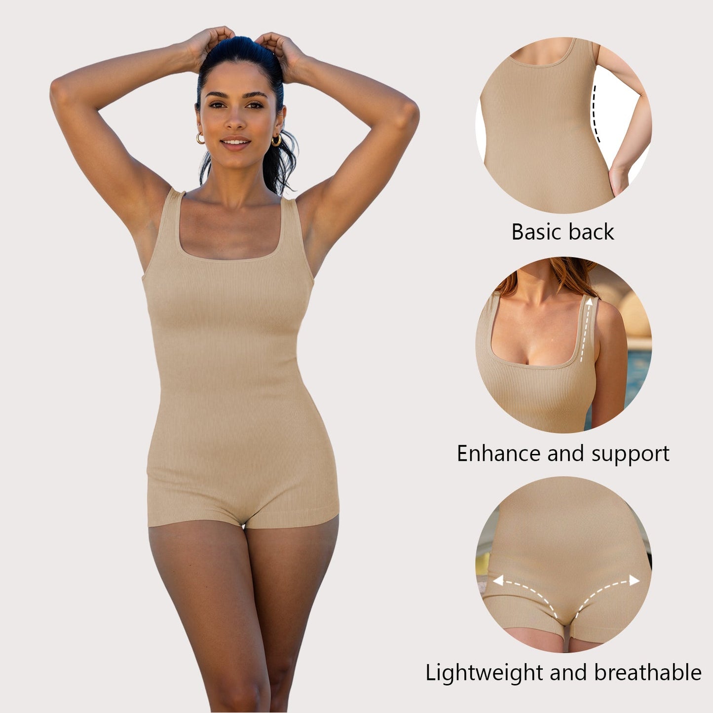 Seamless Sculpting Bodysuit – Smooth & Contour Your Natural Shape