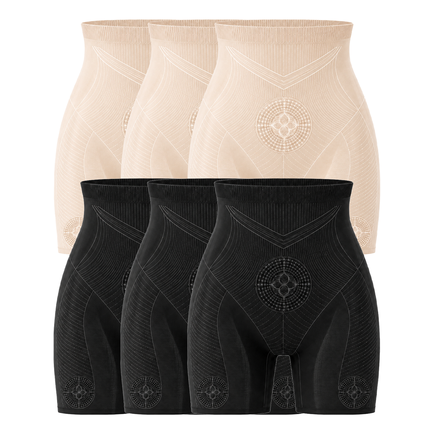 【Official PEARLMOON® Store】💖 PEARLMOON® Cooling Ion Shaping Shorts — Breathable Tourmaline-Infused Fabric for Waist Support, Smoother Curves & All-Day Comfort