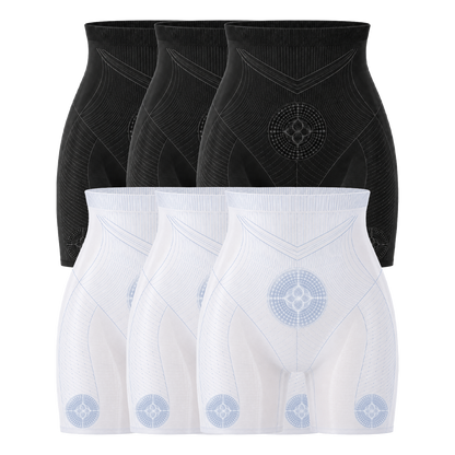 【Official PEARLMOON® Store】💖 PEARLMOON® Cooling Ion Shaping Shorts — Breathable Tourmaline-Infused Fabric for Waist Support, Smoother Curves & All-Day Comfort