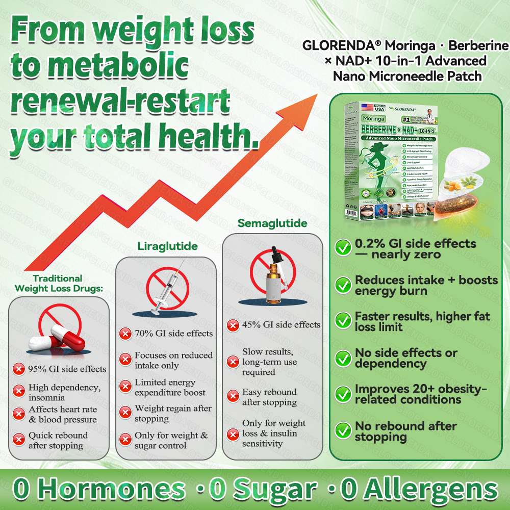 𝑶𝒇𝒇𝒊𝒄𝒊𝒂𝒍 𝑺𝒕𝒐𝒓𝒆  | 🌿🌿𝐆𝐋𝐎𝑹𝑬𝑵𝑫𝗔®𝑴𝒐𝒓𝒊𝒏𝒈𝗮 · 𝗕𝗲𝗿𝗯𝗲𝗿𝙞𝙣𝙚 × 𝙉𝘼𝐃+ 𝟏𝟎-𝐢𝐧-𝟏 𝗔𝗱𝘃𝗮𝗻𝗰𝙚𝙙 𝙉𝙖𝙣𝙤 𝙈𝙞𝙘𝙧𝙤𝙣𝙚𝙚𝐝𝐥𝐞 𝐏𝐚𝐭𝙘𝙝(𝐉𝐮𝐬𝐭 𝐨𝐧𝐜𝐞 𝐚 𝐝𝐚𝐲, 𝐯𝐢𝐬𝐢𝐛𝐥𝐞 𝐜𝐡𝐚𝐧𝐠𝐞𝐬 𝐢𝐧 𝟕 𝐝𝐚𝐲𝐬） ✅ 𝐅𝐨𝐫 𝐨𝐛𝐞𝐬𝐢𝐭𝐲, 🅛🅞🅞🅢🅔 🅢🅚🅘🅝,𝐝𝐢𝐚𝐛𝐞𝐭𝐞𝐬, 𝐬𝐥𝐞𝐞𝐩 𝐚𝐩𝐧𝐞𝐚, 𝐣𝐨𝐢𝐧𝐭 𝐢𝐬𝐬𝐮𝐞𝐬, 𝐚𝐧𝐝 𝐦𝐨𝐫𝐞