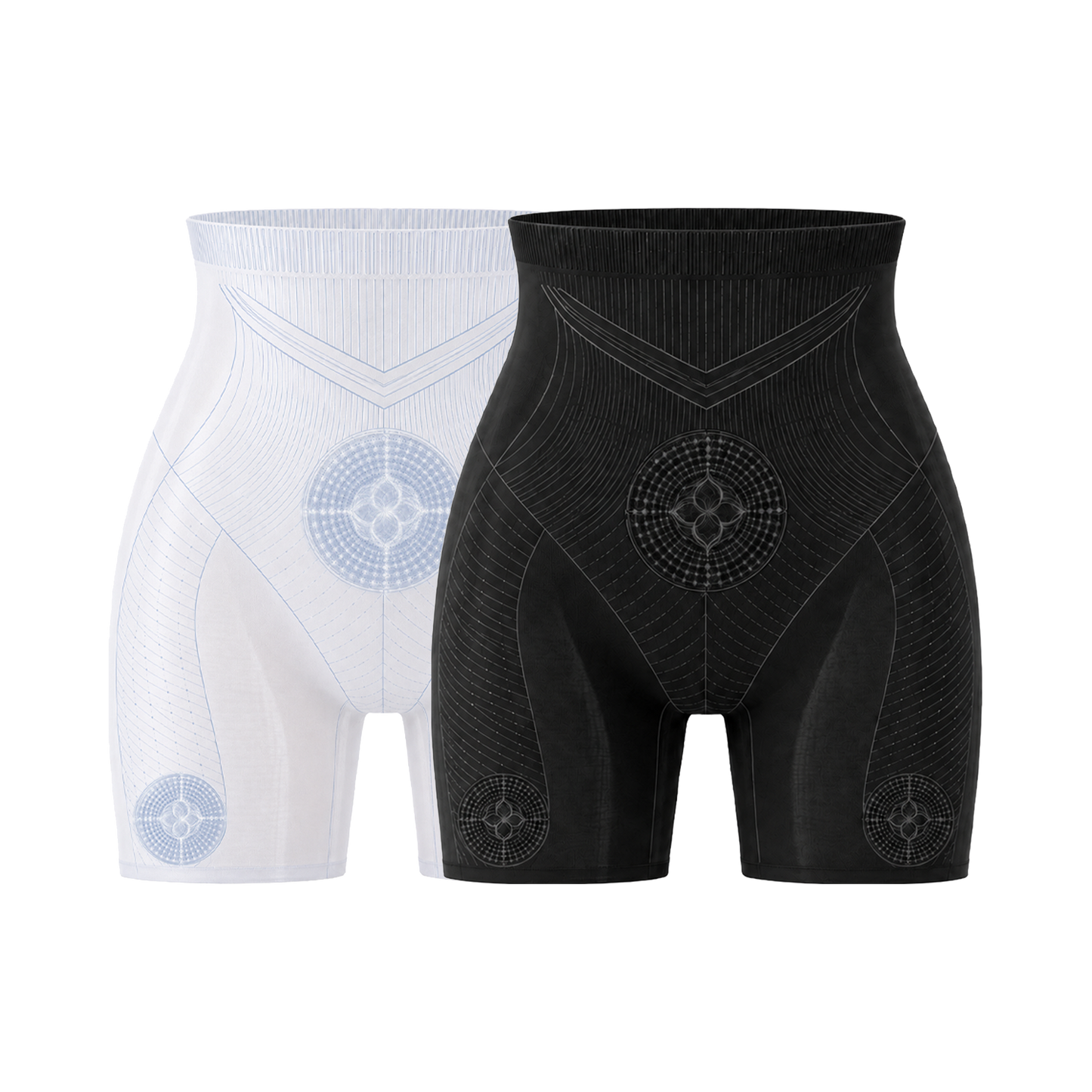【Official PEARLMOON® Store】💖 PEARLMOON® Cooling Ion Shaping Shorts — Breathable Tourmaline-Infused Fabric for Waist Support, Smoother Curves & All-Day Comfort