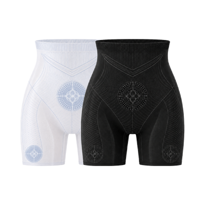 【Official PEARLMOON® Store】💖 PEARLMOON® Cooling Ion Shaping Shorts — Breathable Tourmaline-Infused Fabric for Waist Support, Smoother Curves & All-Day Comfort