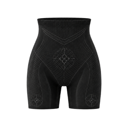 【Official PEARLMOON® Store】💖 PEARLMOON® Cooling Ion Shaping Shorts — Breathable Tourmaline-Infused Fabric for Waist Support, Smoother Curves & All-Day Comfort