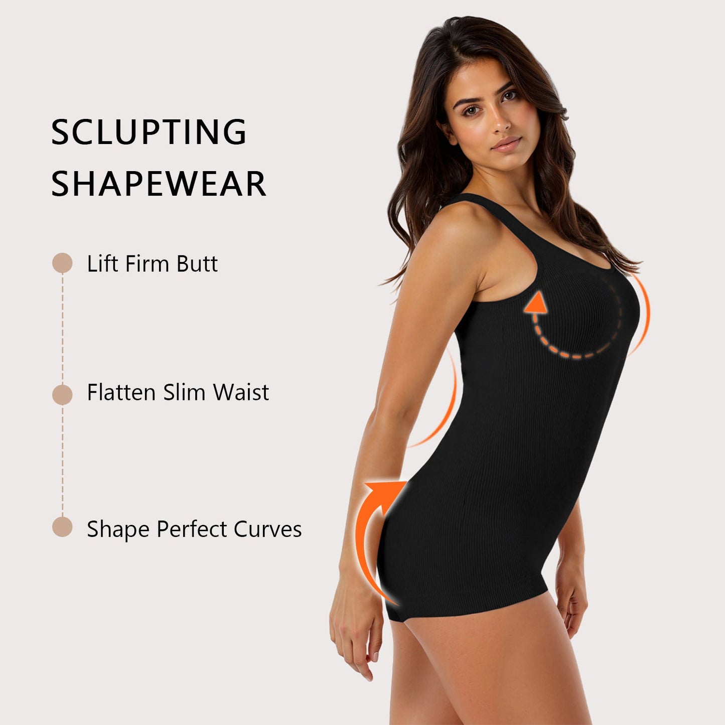 Seamless Sculpting Bodysuit – Smooth & Contour Your Natural Shape